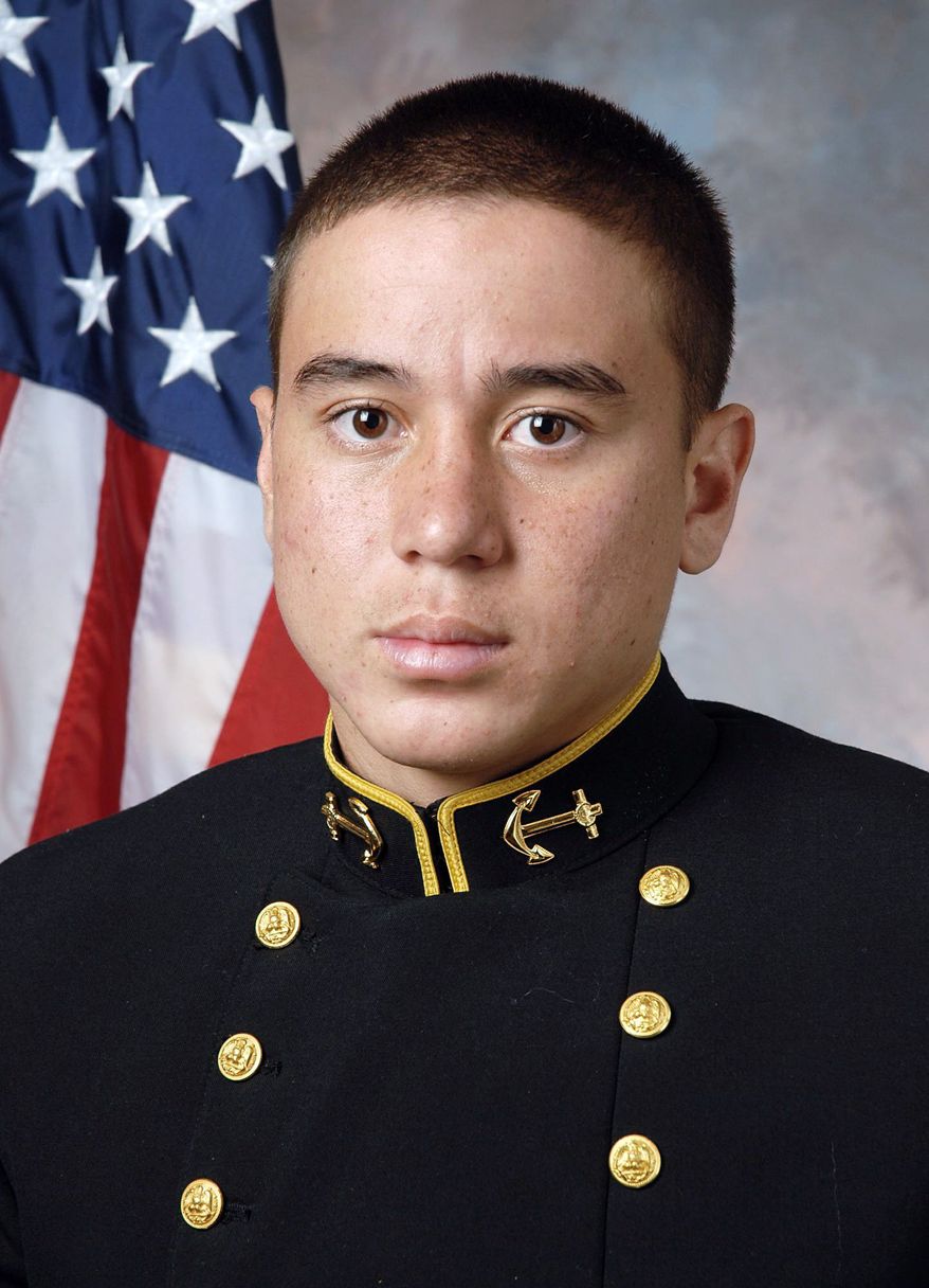 Navy Athletics
Receiver Bruce Andrews anticipates taking the field for the first time when Navy plays Delaware on Sept. 3.