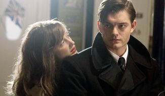 A sociopath (Sam Riley) and a woman looking for &quot;a life&quot; (Andrea Riseborough) forge a twisted relationship in &quot;Brighton Rock.&quot; (IFC Films via Associated Press)