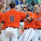 Ranked No. 1 for much of the season, Virginia baseball lost to South Carolina in the College World Series in June. (Associated Press)

