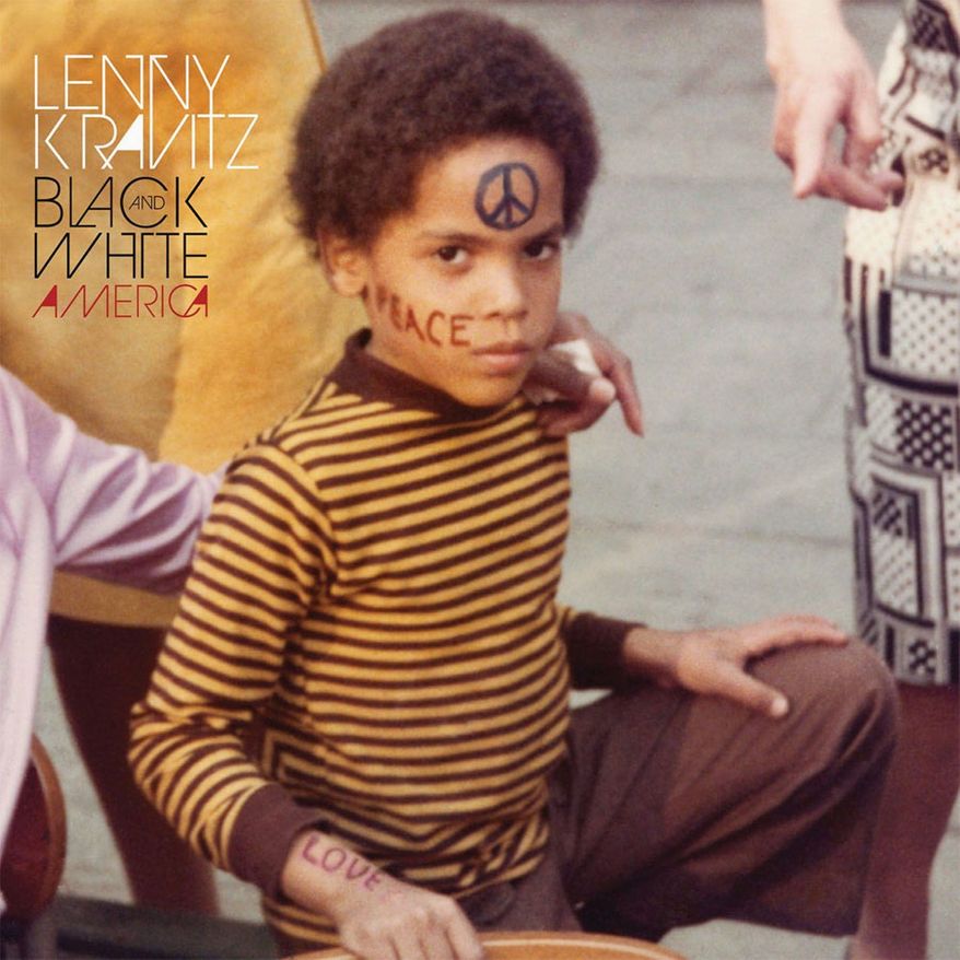 Album cover for Lenny Kravitz "Black and White America". (Roadrunner RecordsLISTENING