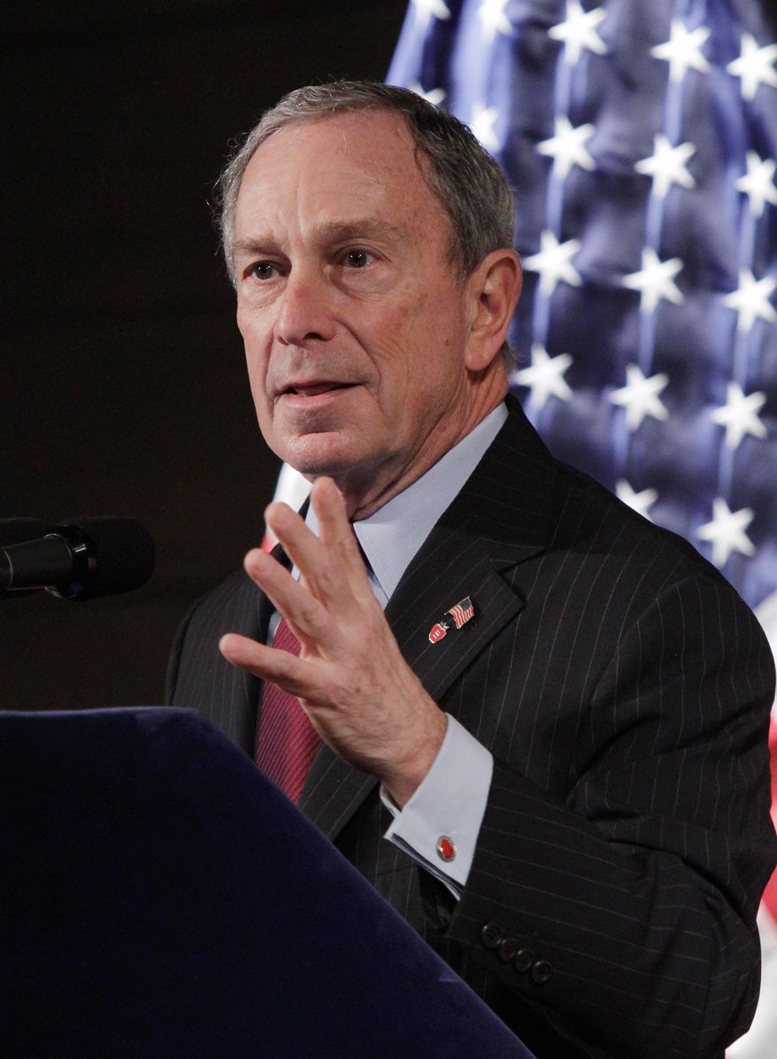 New York Mayor Michael R. Bloomberg 