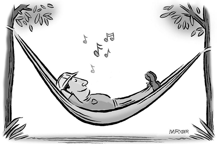 Cartoon by M. Ryder