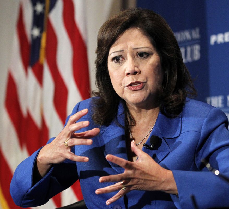 Labor Secretary Hilda L. Solis (AP Photo/Manuel Balce Ceneta)