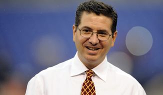 Washington Redskins owner Daniel Snyder has dropped his defamation lawsuit against Washington City Paper and one of its writers. (AP Photo/Nick Wass)