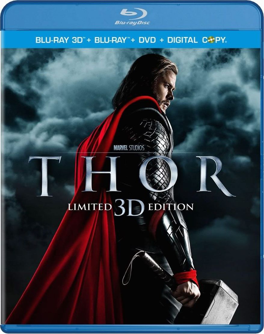 DVD cover for "Thor" released by Paramount Home Entertainment