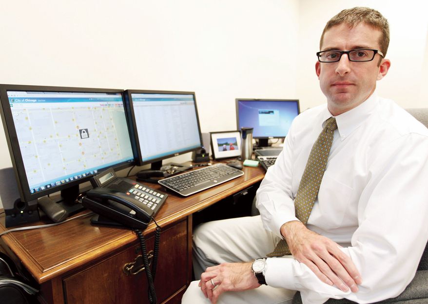 Brett Goldstein, Chicago's chief data officer (Associated Press)