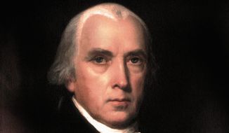 James Madison is known as the &quot;Father of the Constitution.&quot; (Photograph provided by the Montpelier Foundation) **FILE**