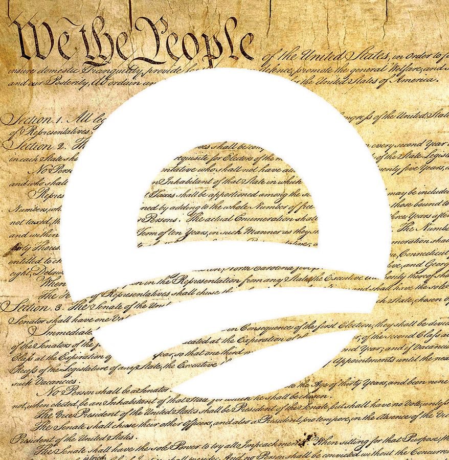 Illustration: Obama's Constitution