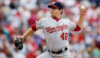 associated press
With his strong performances down the stretch, Nationals starter Tommy Milone continues to make a case for being included in Washington&#x27;s much-talked-about 2012 rotation.