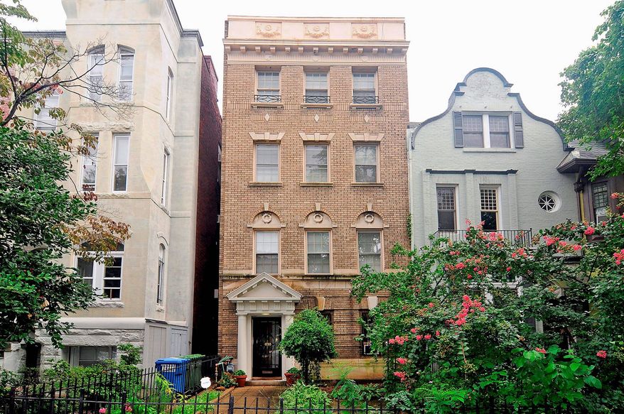 On the market for $1,299,999, the home at 1735 19th St. NW has served as the rectory of St. Thomas Episcopal Parish for the last 40 years. The home has four finished levels and a deck.
