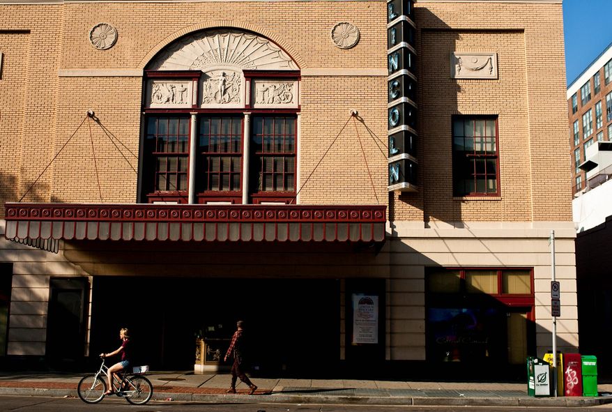 The Lincoln Theatre has been a U Street landmark for decades. Its board members are seeking help from the city to keep the venue financially afloat. (The Washington Times)