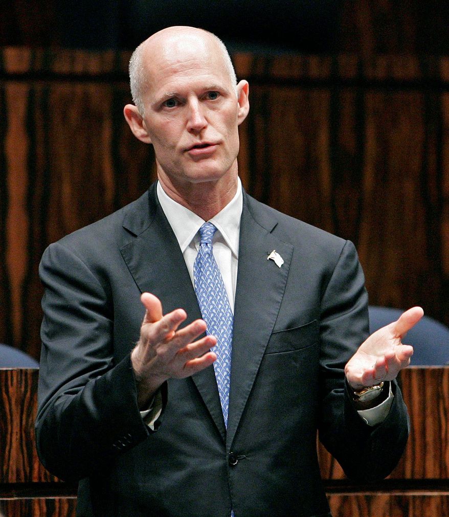 **FILE** Florida Gov. Rick Scott, Republican (Associated Press)