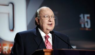 Fox News Channel Chairman and CEO Roger Ailes. (Associated Press) ** FILE ** 