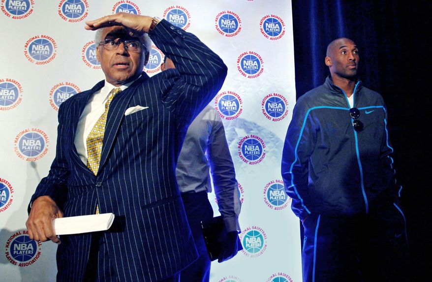 After labor negotiations broke down Tuesday, NBAPA executive director Billy Hunter said, "Our guys have indicated a willingness to lose games." The NBA season is scheduled to begin Nov. 1. (Associated Press)