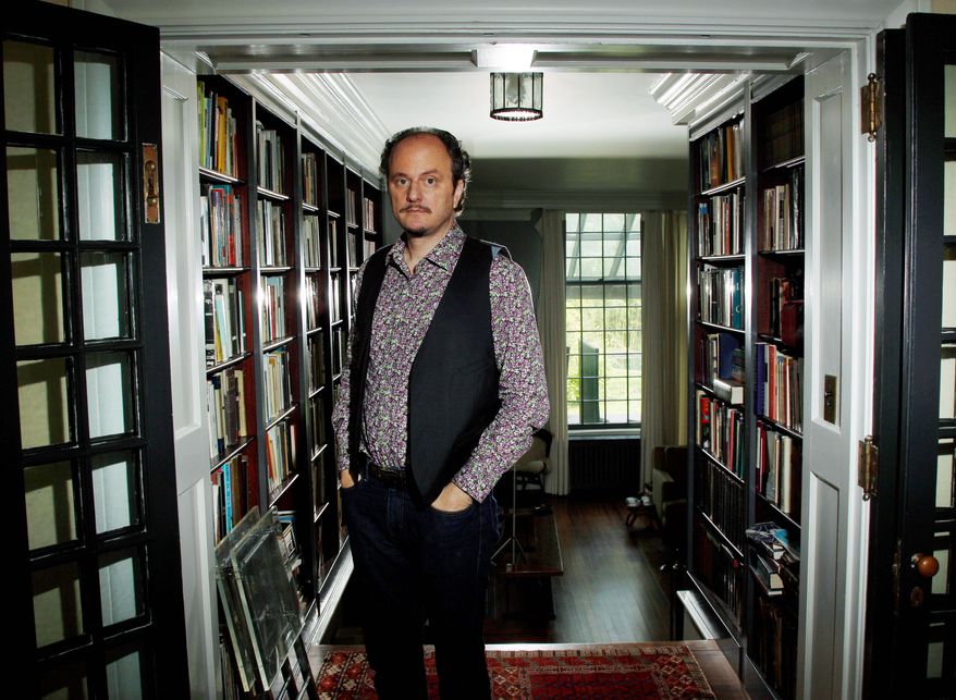 Novelist Jeffrey Eugenides, at home in Princeton, N.J., is the author of one of this fall's most anticipated novels, "The Marriage Plot." It took him nine years to complete, as did "Middlesex," the novel that won him a Pulitzer and a spot on Oprah Winfrey's book club. (Associated Press)