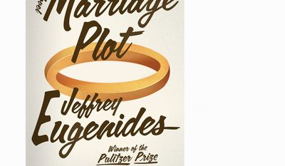 Book cover for "The Marriage Plot" by Jeffrey Eugenides