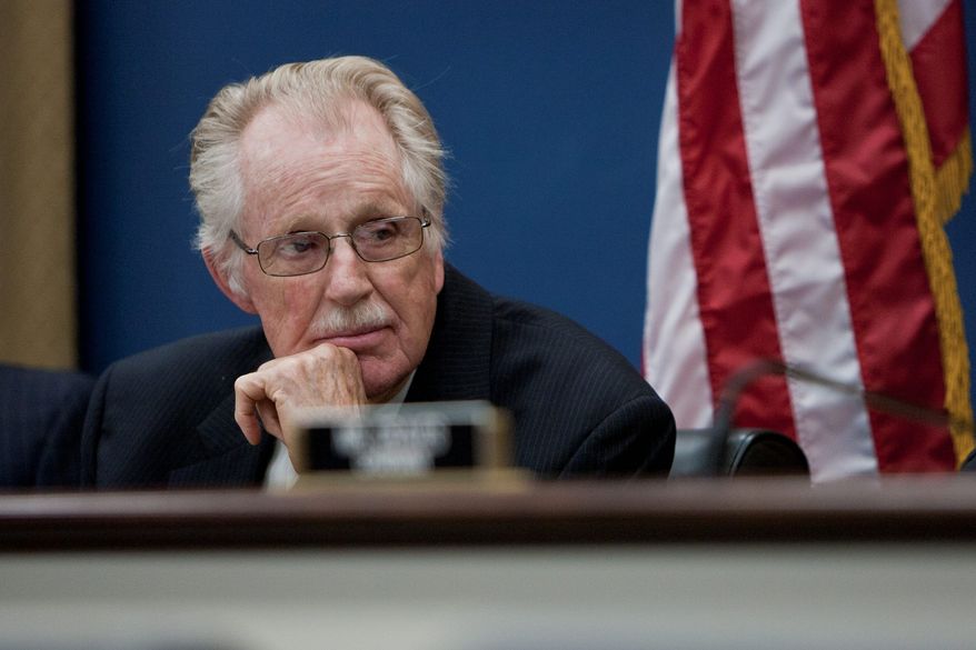 The recommended redistricted congressional map would drastically alter Rep. Roscoe G. Bartlett's Western Maryland 6th District and the Republican has expressed concerns about the changes. (T.J. Kirkpatrick/The Washington Times)