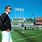 Raiders owner Al Davis (seen here), who died Saturday, carried on a long feud with Mike Shanahan, a former Raiders coach. But Shanahan, now with the Redskins, said, &quot;I never met a guy that had more passion and worked harder than Al Davis.&quot; (Associated Press)