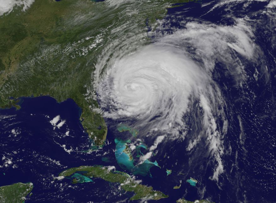 Hurricane Irene, as seen from space. (Photo courtesy NASA)