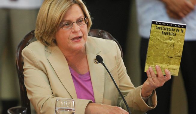 &quot;We must stop looking at the drug cartels today solely from a law-enforcement perspective,&quot; said Rep. Ileana Ros-Lehtinen, Florida Republican. (Associated Press)