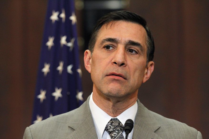 **FILE** Rep. Darrell E. Issa, California Republican (Associated Press)