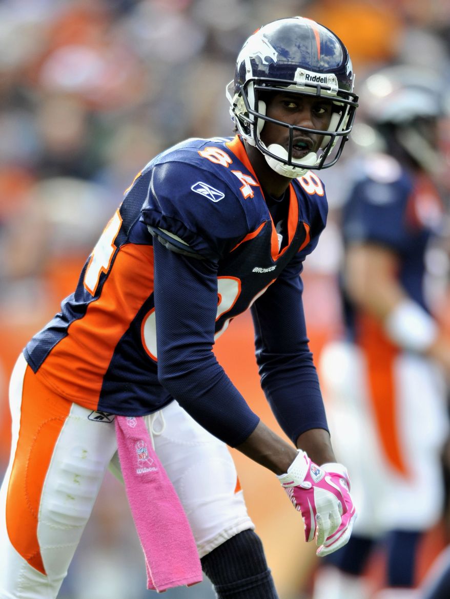 In obtaining veteran wide receiver Brandon Lloyd in a trade, the St. Louis Rams have added a pair of sure hands to a receiving corps that has been plagued by dropped passes this season. (AP Photo/Jack Dempsey, File)