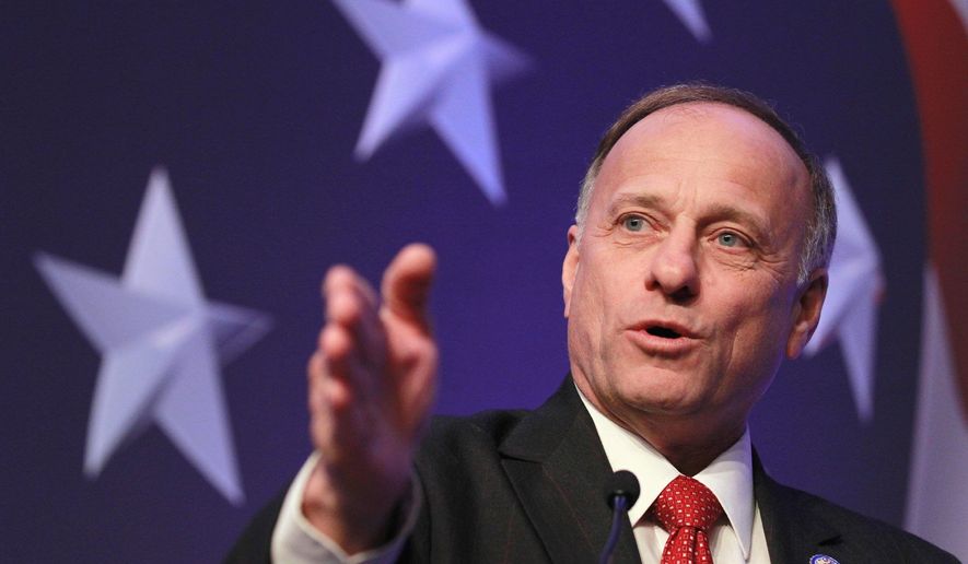 Rep. Steve King, one of the most fiery opponents of President Obama&#39;s &quot;executive amnesty&quot; for illegal immigrants, backed away from his previous calls for impeachment. &quot;I don&#39;t want to do the &#39;I&#39; word. Nobody wants to throw the nation into that kind of turmoil,&quot; the Iowa Republican told CNN immediately following Mr. Obama&#39;s executive action. (Associated Press)
