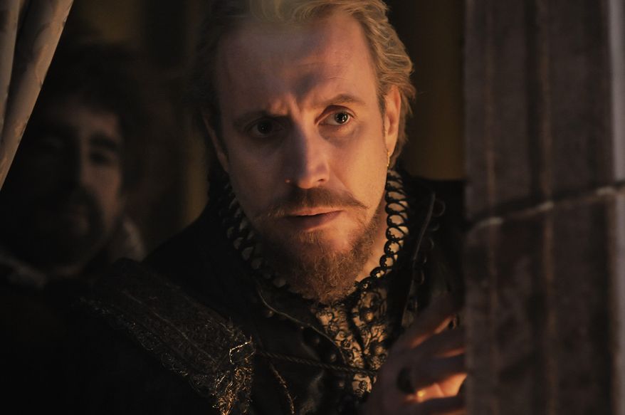 Rhys Ifans portrays Edward de Vere, the 17th Earl of Oxford, who some claim was the actual author of Shakepeare's works, in "Anonymous." (Associated Press)