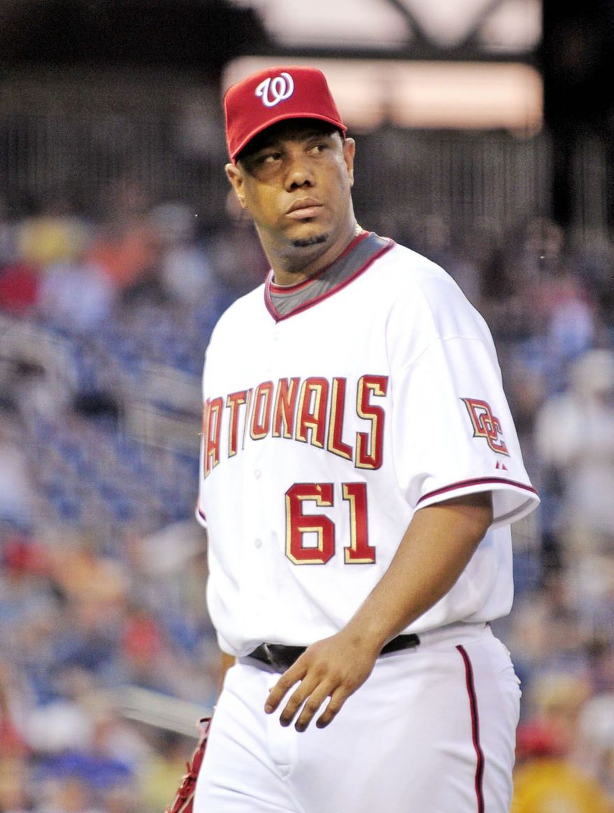 Ex-Nationals pitcher Livan Hernandez has a history of legal wranglings with SunTrust Bank. (The Washington Times)