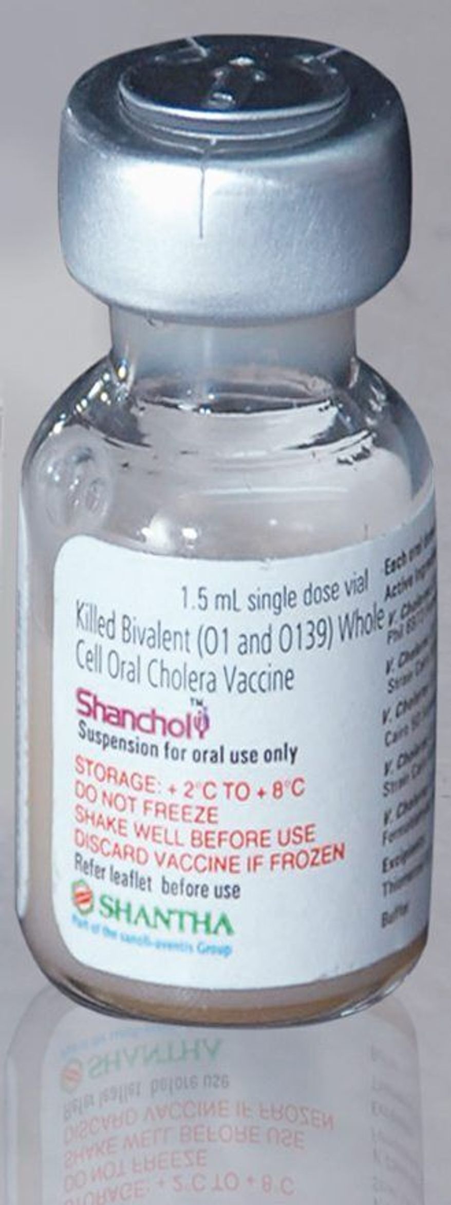 A vaccination campaign using Shanchol is expected to be carried out in the capital and Central Plateau in January. (Associated Press)