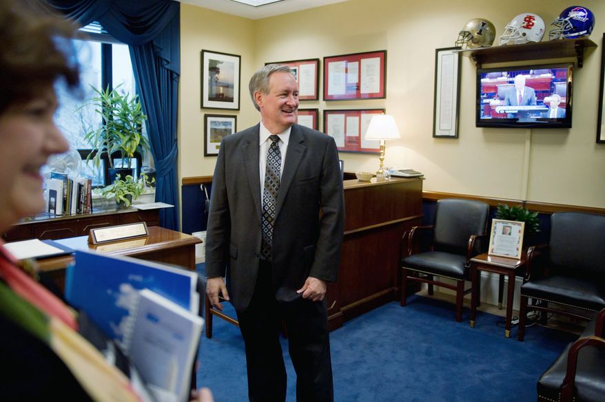 A recently disclosed 2008 letter from Sen. Mike Crapo of Idaho to the Department of Agriculture supported a loan-guarantee application for Open Range Communications, which the letter said would make it possible for millions of rural Americans to gain access to wireless Internet. The company, which won a $267 million loan guarantee, has filed for bankruptcy. (Andrew Harnik/The Washington Times)