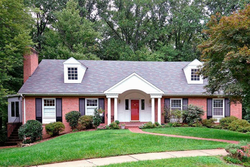 The home at 1428 Woodacre Drive in McLean is on the market for $1,199,000. The Chesterbrook Woods home, built in 1964, has six bedrooms and four full baths.