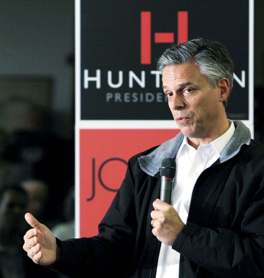 The campaign of former Utah Gov. Jon Huntsman Jr., a Republican presidential candidate, received some much-needed help with a massive ad purchase by a supportive super-PAC. (Associated Press)
