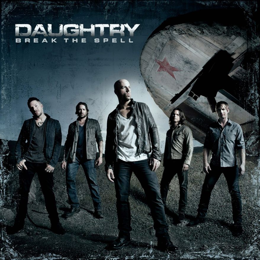 Album cover for Daughtry "Break the Spell".