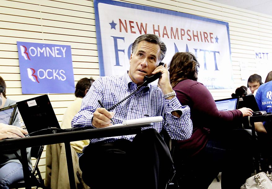 State lawmakers in New Hampshire are expected to take up a measure to repeal the state's same-sex marriage law in January, the same month the state holds a presidential primary. Republican candidates like Mitt Romney (shown), Rick Perry and Herman Cain have had to clarify their position on the hot-button social issue. (Associated Press)