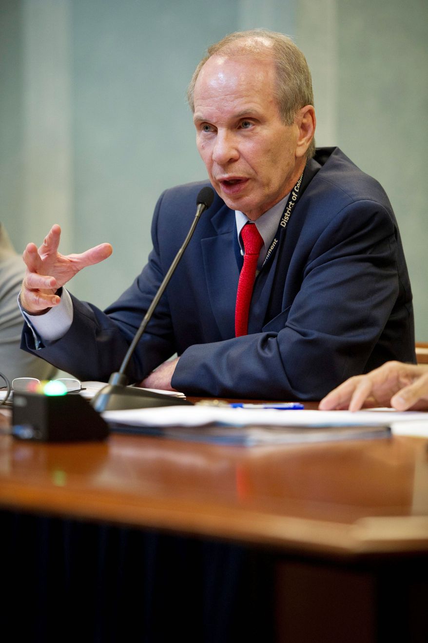 "I think the substantial majority of people who attended and spoke were supportive," lottery Director Buddy Roogow said. (Rod Lamkey Jr./The Washington Times)