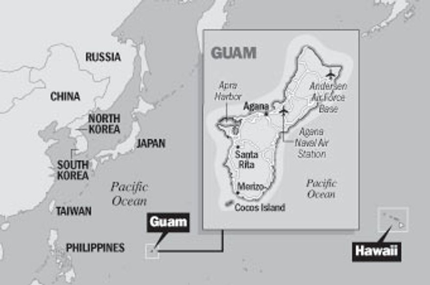 Map: Guam