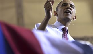 President Obama speaks at Scranton High School in Scranton, Pa., on Wednesday, Nov. 30, 2011. (AP Photo/Carolyn Kaster)