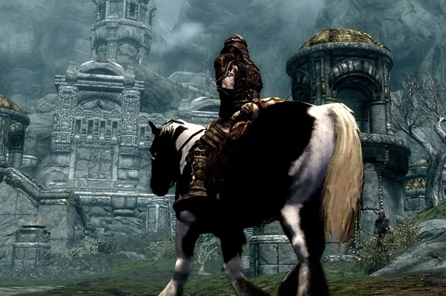 Role-playing skills are put to a test in a Middle Earth style universe found in the video game The Elder Scrolls V: Skyrim.