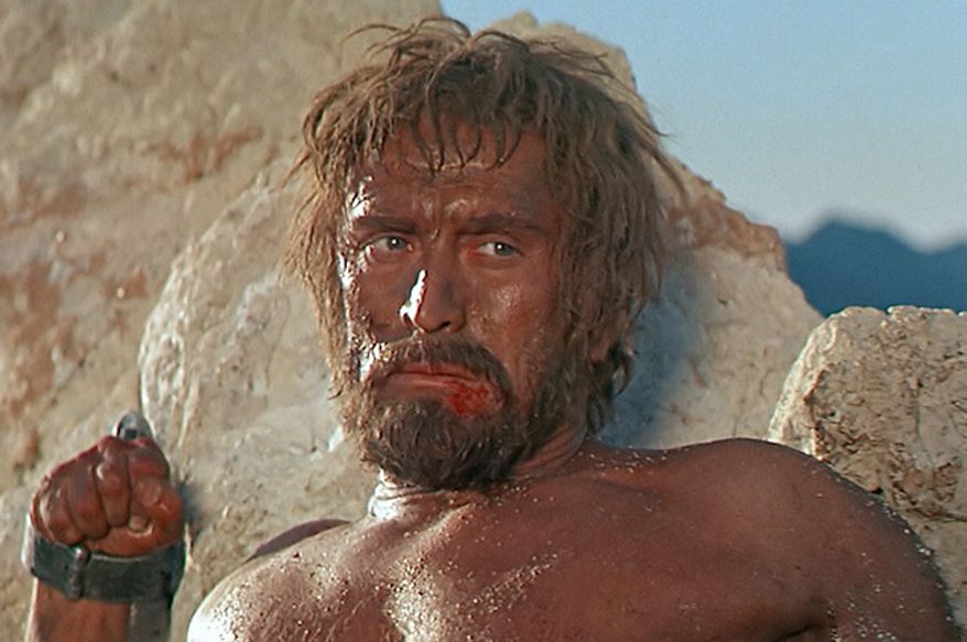 Kirk Douglas stars in "Spartacus" (Courtesy Universal Studios Home Entertainment)