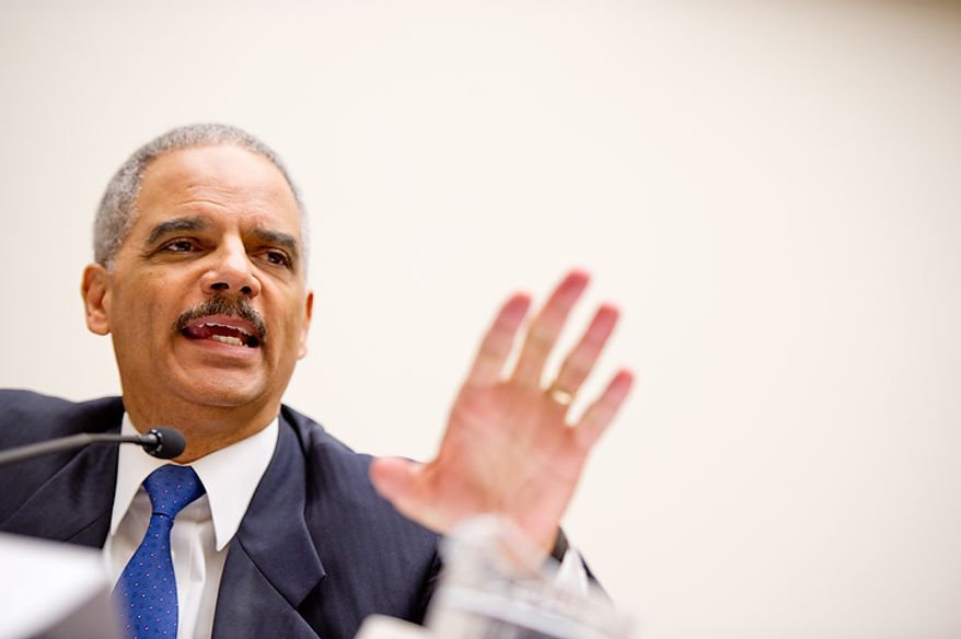 U.S. Attorney General Eric Holder appears before the House Judiciary Committee to answer questions about &quot;Fast and Furious&quot; a federal gun sting which allowed weapons to go to Mexican drug cartels through straw buyers, Thursday, December 8, 2011. (Andrew Harnik / The Washington Times)