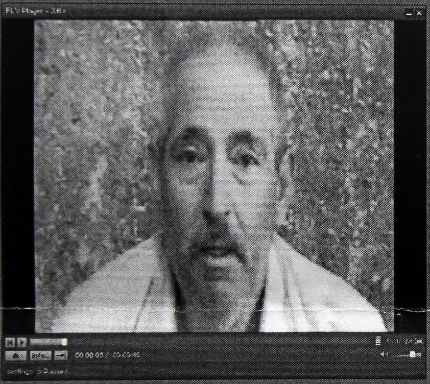 This copy photograph of a paper printout obtained by the Associated Press shows Robert Levinson. Long after he vanished in Iran, the retired FBI agent reappeared in a video and a series of photographs sent to his family over the past year, transforming a mysterious disappearance into a hostage standoff with an unknown kidnapper, The Associated Press has learned. (AP Photo)