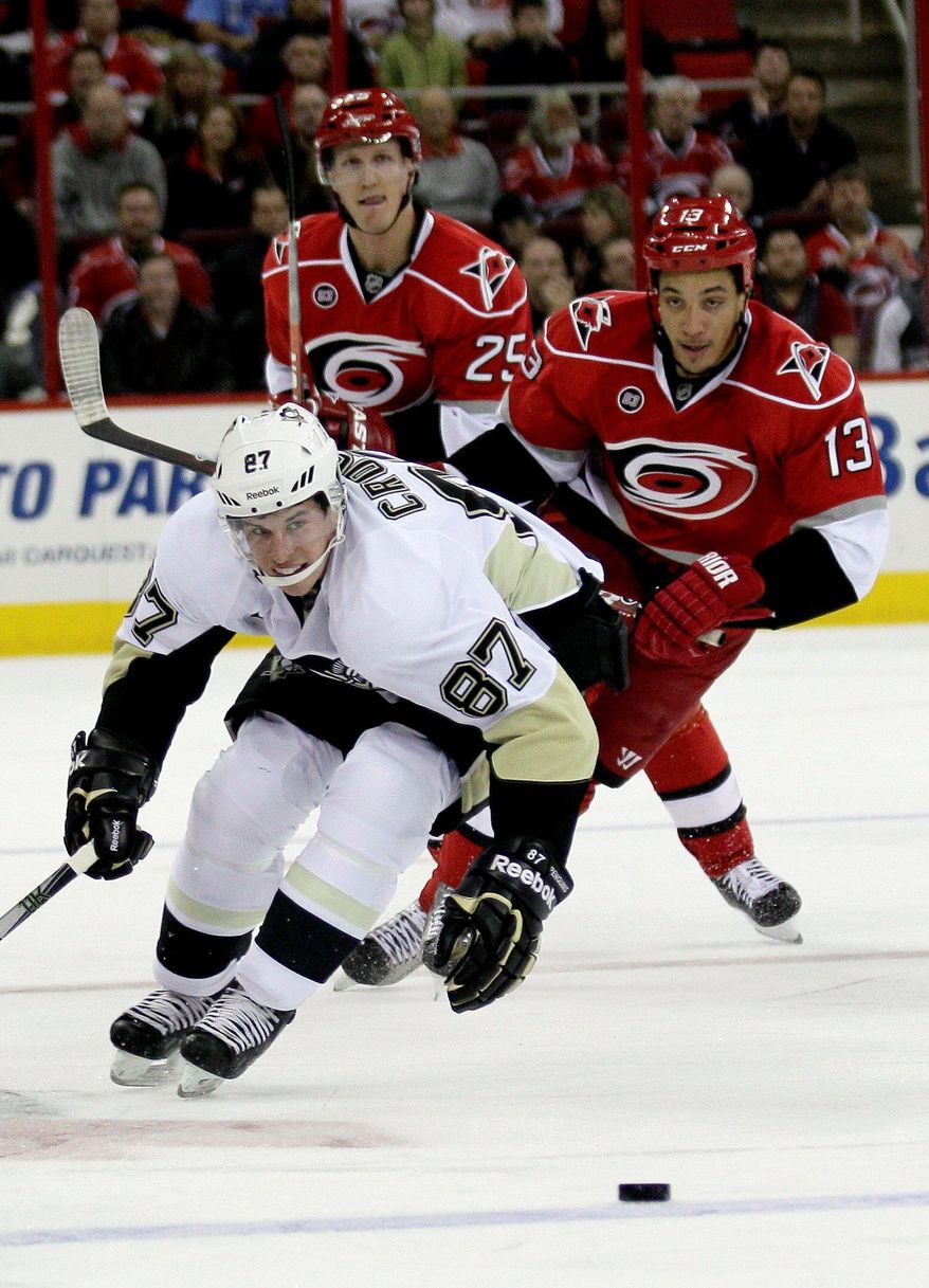 Pittsburgh Penguins superstar Sidney Crosby has experienced a recurrence of concussion-like symptoms following a game Dec. 5. He missed more than 10 months since suffering a concussion last January. (Associated Press)