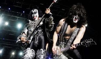 Kiss is an act that has defined the rock genre, yet the Rock and Roll Hall of Fame has not found a place for the band that has the third-highest total of platinum albums in rock history. Selective &quot;open-mindedness&quot; - or maybe mission creep - however, has let in blue-state favorites such as Madonna and the Beastie Boys. (Associated Press)