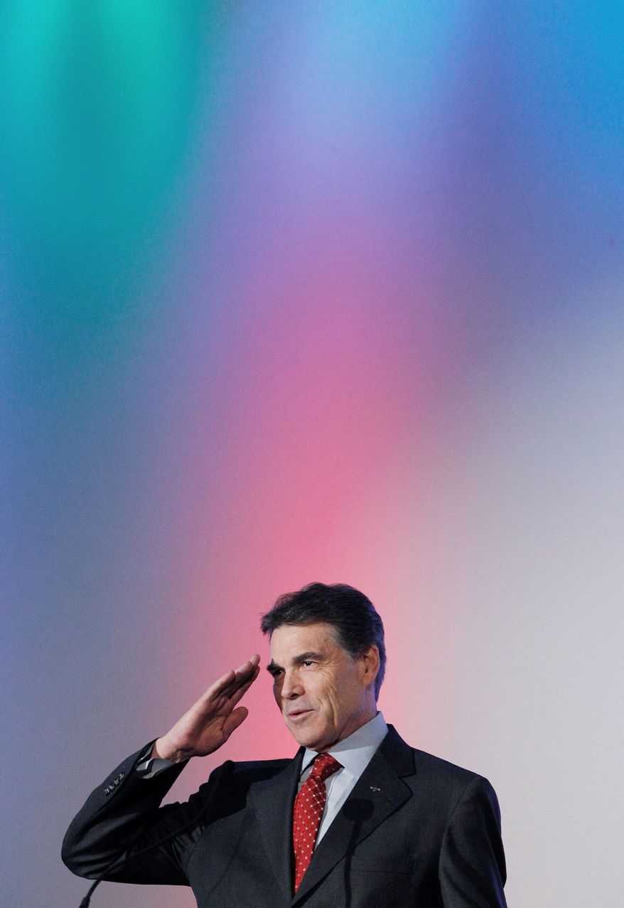 Texas Gov. Rick Perry has defeated rivals easily in his home state, but his poor showing as a Republican presidential candidate on the national stage exposes the limits of "Moneyball." (Associated Press)