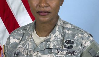 Command Sgt. Maj. Teresa King (AP Photo/U.S. Army)
