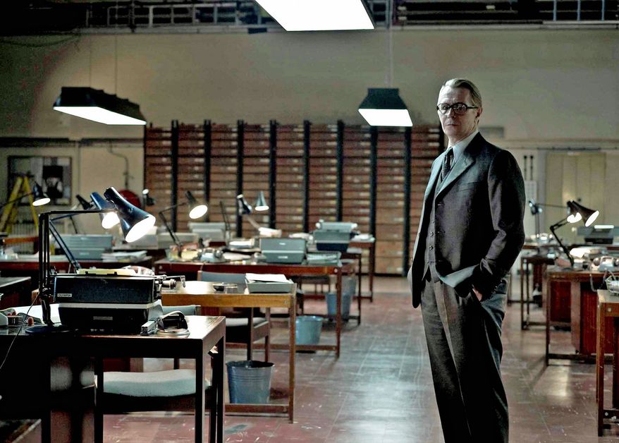 Actor Gary Oldman is shown in a scene from Swedish director Tomas Alfredson's new screen adaptation of the John le Carre novel "Tinker, Tailor, Soldier, Spy." (Associated Press)