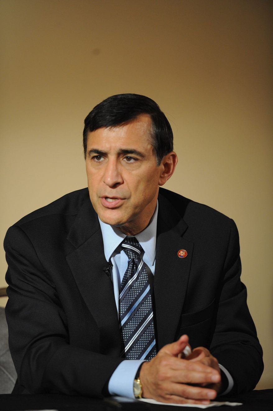 Republican Rep. Darrell E. Issa has asked the House ethics panel to investigate four lawmakers in connection with VIP discounted loans from now-defunct Countrywide Financial Corp. (Rod Lamkey Jr./The Washington Times)