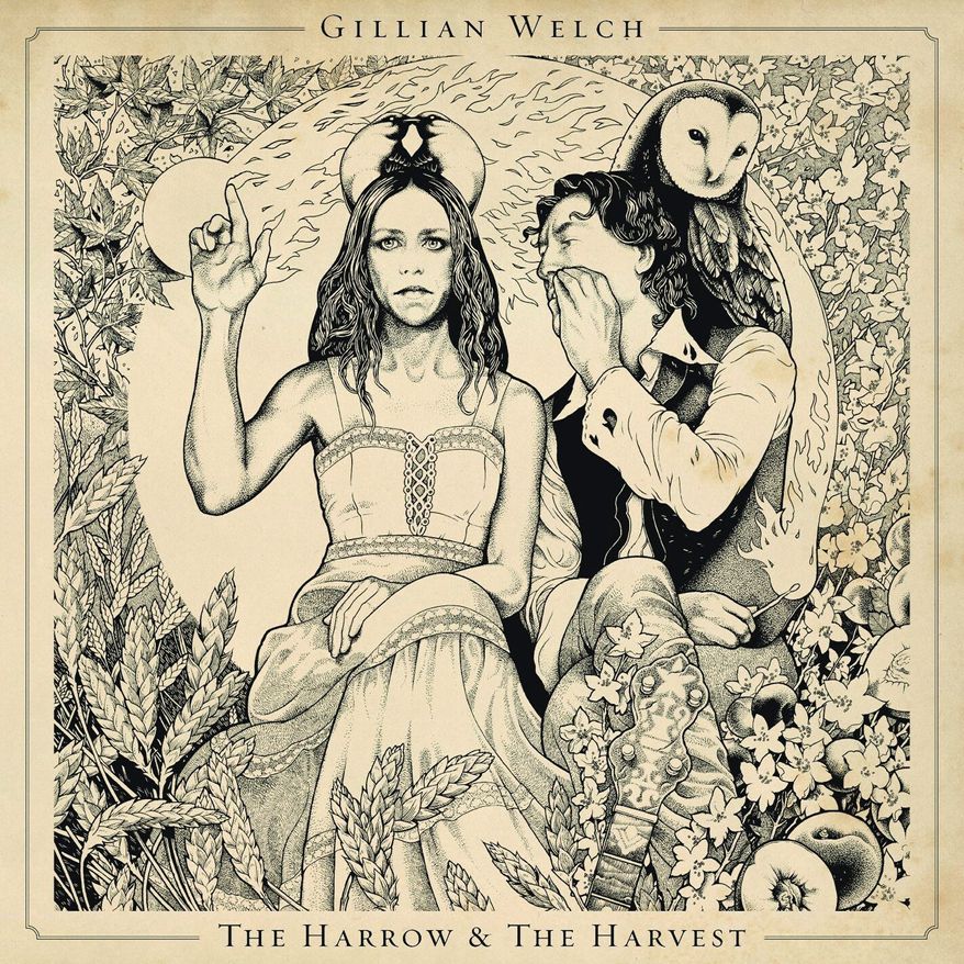 Album cover for Gillian Welch's "The Harrow and the Harvest"