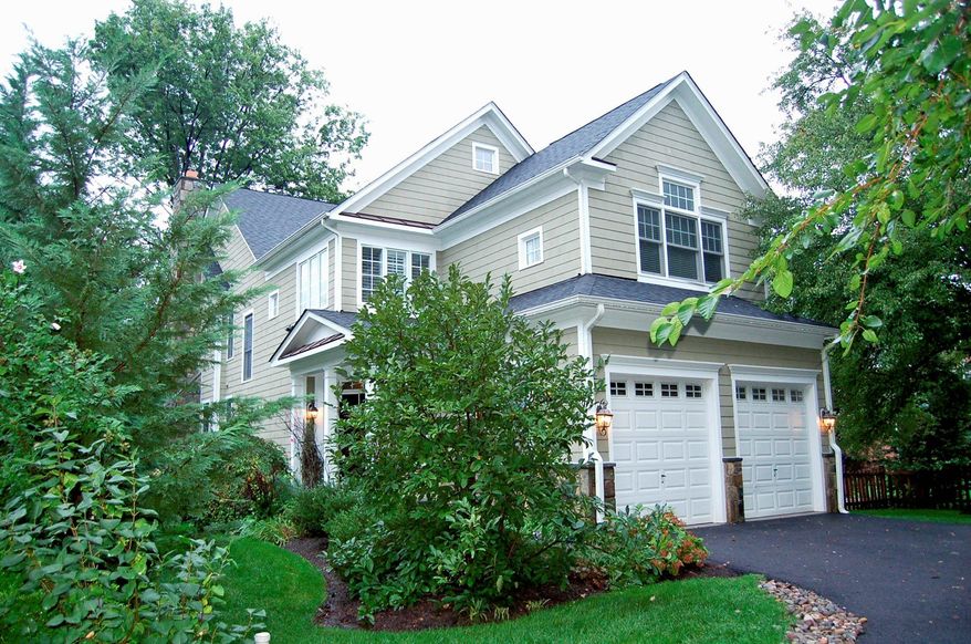 The home at 1519 Pathfinder Lane in West McLean is on the market for $1,199,000. The four-bedroom home was built in 2005.